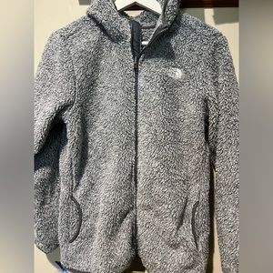 North Face Sherpa Zip Up Girls XL or Women's M/L